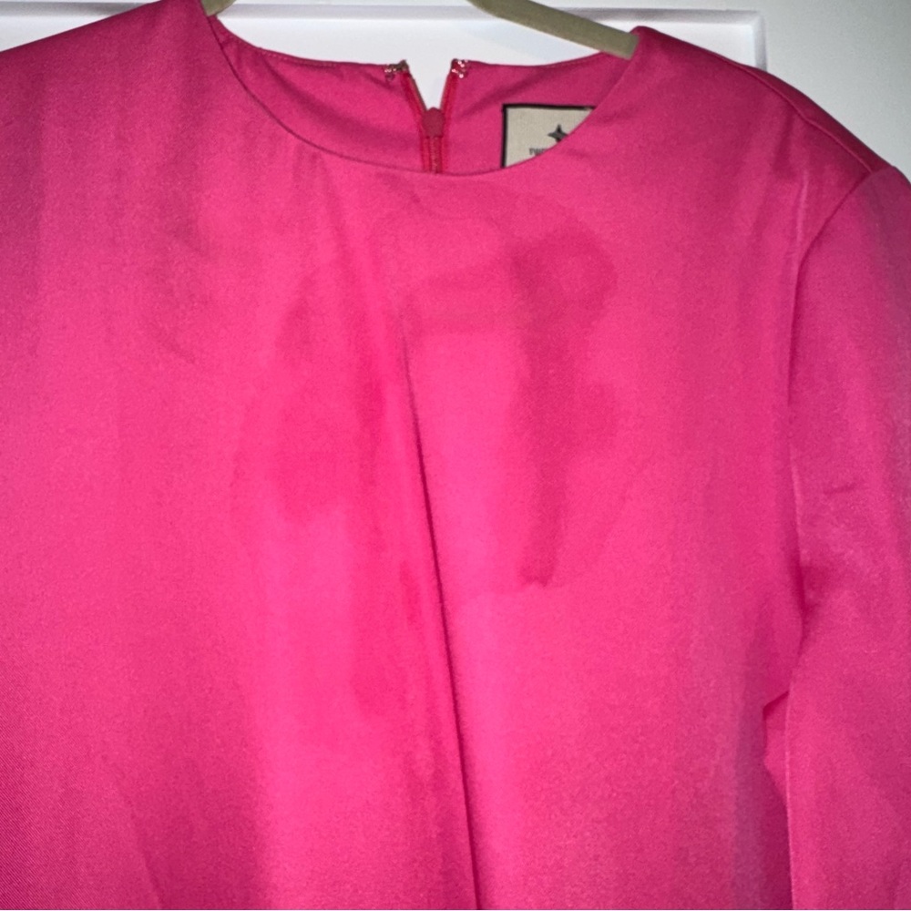 Tuckernuck Hot Pink Feather Jamie Dress - Picture 3 of 5